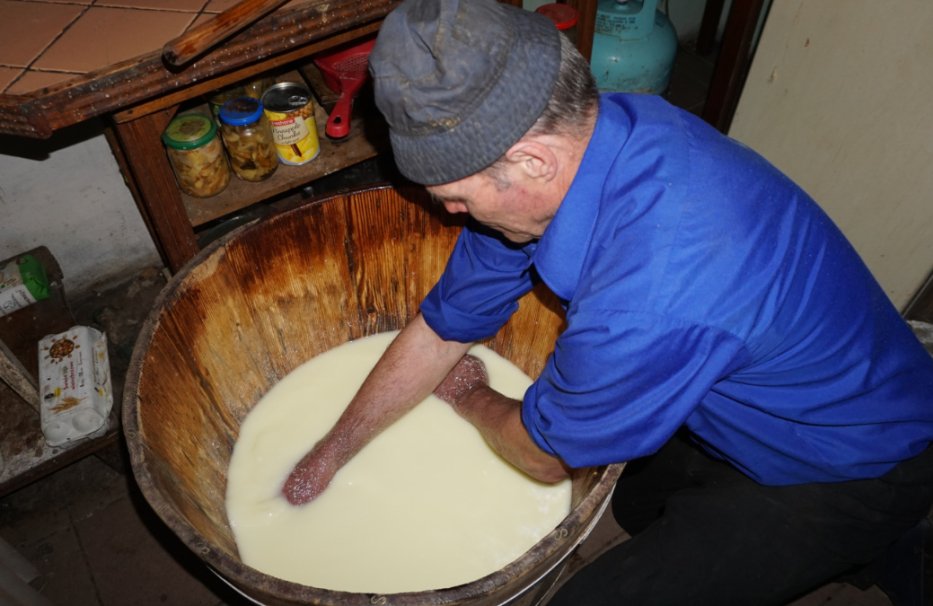 Kolekcja przestawia etapy przetwarzania mleka i powstawania wyrobów z mleka takie jak bunc, bryndza,  żentyca, ser wołoski i inne